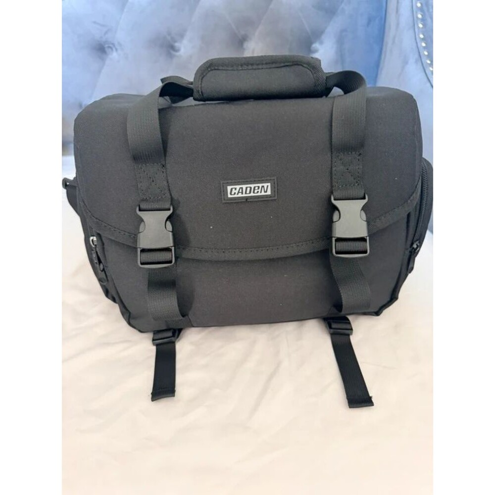 Black camera bag